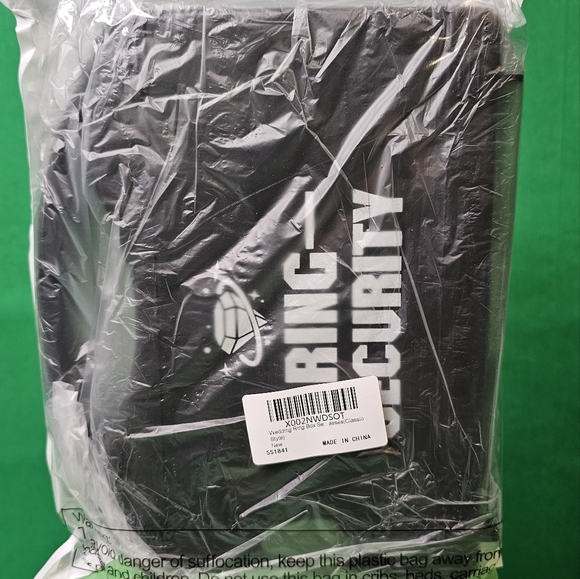 Wedding Ring Bearer Security Set - Case, Sunglasses, Ear Piece - Picture 2 of 6